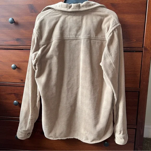 Buffalo David Bitton Beige Corduroy Shirt - Picture 3 of 3